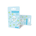 Wholesale Custom Logo Screen Printed 350GSM Cardboard Blister Packaging Label with Hanging Hole and Glossy Lamination