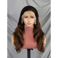 Different Colored 1BT4 99j 350 4/27 Density 200% Body Wave Human Hair Wigs Frontal Lace Wigs Full Frontal Weaves Wig