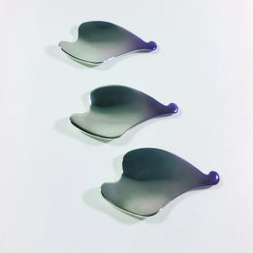 DIY Stainless Steel Set Gua Sha Tools Beauty Massage Muscle Scraper Device Vibration Metal Board Guasha