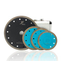 DEYI Hot Pressed Turbo Diamond Saw Blade for Cutting Tiles Dekton Gem and Marble