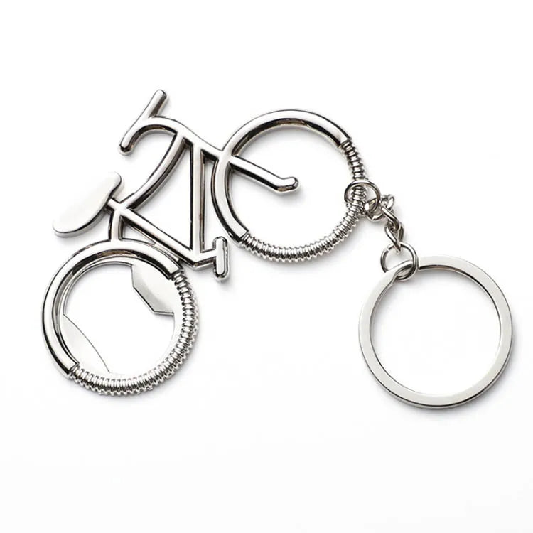 Manufacturer Customized Metal Crafts 3D Cool Bottle Opener Bicycle Bike Keyring Key Chain Custom Bikers Keychain