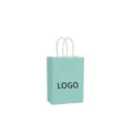 Customizable Logo Printing Eco-Friendly Brown Kraft Paper Bag for Food Delivery for Restaurant Takeout Shop Packaging for Pizza