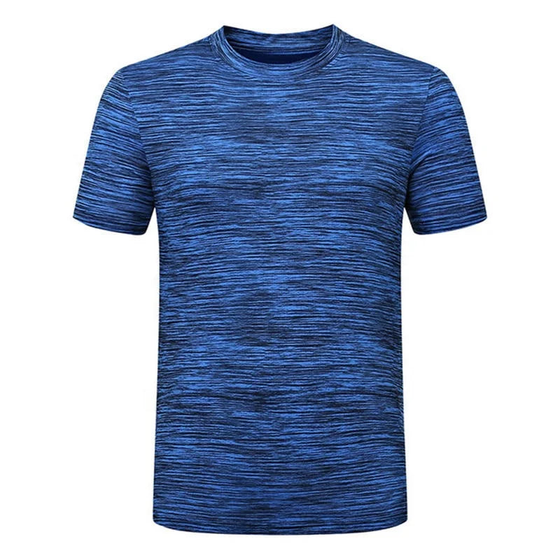 OEM Service Sportswear 100% Polyester Custom Logo T-Shirt Plus Size T-Shirts Mens Sports t Shirts Fitness