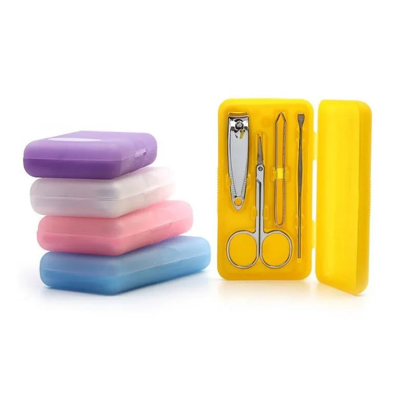 Universal Skin Type Home Personal Care Tools Nail Protection Manicure 4-Piece Set Polishing and Polishing Nail File Wholesale