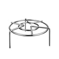 China Best Selling Product Steamer Rack Stainless Steel Kitchen Rack for Steaming Egg Stainless Steel Racks for Cooking in Pots