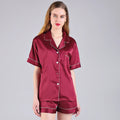 FUNG 3034 Bridal Sleepwear Bridesmaid Pyjama Set Custom Logo Bride Women's Soft Short Pajamas Sleepwear