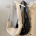 Pleated PU Leather Women's Hobos Shoulder Bag Wide Strap Female Crossbody Bags Fashion Ladies Underarm Bag Tote Purse Handbags
