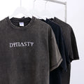 Wholesale Men's Vintage T-Shirt Washed Cotton Acid Wash Blank Oversized Customizable for Personalization