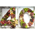 15inch Paper Mache Box Fruit Cupcake Charcuterie Grazing Fillable Cardboard Letter Number for Sweet