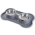 Food Grade All-in-one Silicone Feeding Mat Pet Bowl Lick Mat Feeding Bowl with Mat