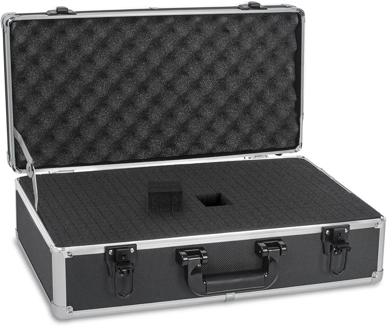Aluminum Alloy Sturdy Build  Customizable Pre-Diced Foam 20 Inch Hard Shell Carrying Case