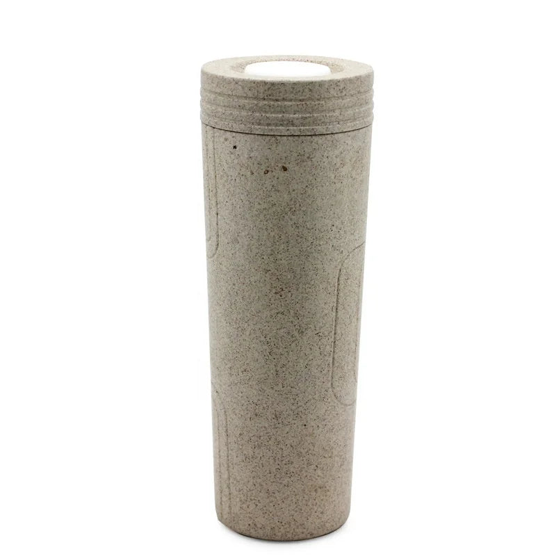 FREE SAMPLE Custom logo BPA Free Eco Friendly Wheat Straw Plastic Travel Water Cup