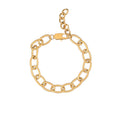 Factory Wholesale Fashion Jewelry Bracelets Link Chain Stainless Steel Bracelet