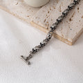 Factory Man Jewelry Waterproof NIckle-Free Man Skull Bracelet Silver Stainless Steel Bracelet for Man