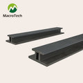 45x75mm WPC Gray Co Extruded Gong (wall Cladding Accessories-Connector)