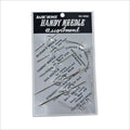 7pcs/set Multi-Functional Manual Leather Hand Sewing Needle Set Triangular & Curved Needles Made of Steel