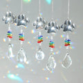 5pcs Dog Claw Sun Catcher Window Decoration Home Decorations Garden Crafts Wall Decor Sun Catcher