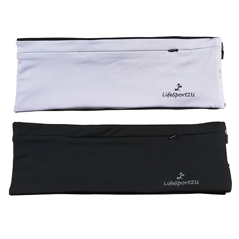 OEM Cheap Price Free Sample Fanny Pack Waist Bags Sport Fitness Waistbags Elastic Spandex Running Bag Belt With Zipper for Phone