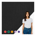 Hot Sale Cotton Material Single Jersey Material by Roll for Bangladesh Plain Dyed Knitted CVC Single Jersey Fabric for T Shirt/