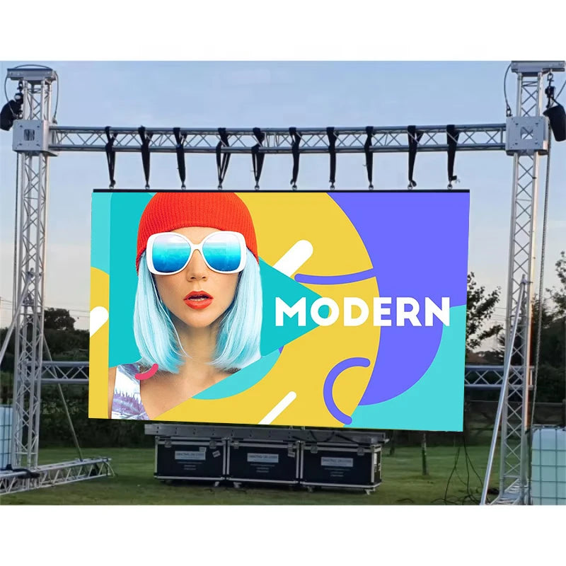 RAYBO P3.91 Outdoor Advertising HD LED Display Panel Full Color Pantallas LED Para Auditorio P4.81 Pixel LED Video Media