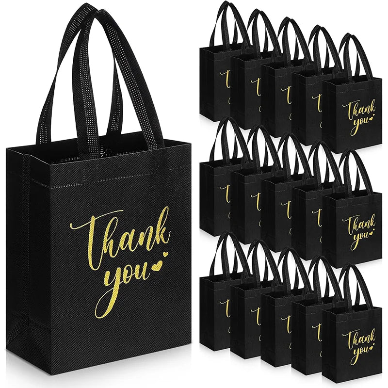 Recyclable Collapsible Environmental Storage Bag Party Birthday Wedding Event Bag Travel Camping Gift Storage Non-woven Bag