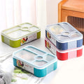 5 Compartment Leak-Proof Insulated Stackable Bento Lunch Box for Kids and Adults School Lunchbox