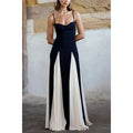 Boutique Wholesale 2026 Summer New Fashionable Camisole Contrasting Color Casual Loose Women's Dress