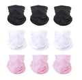 Sport Magic Custom Gaiter Breathable Eco-Friendly White Polyester Gradient/Multicolor 25x50cm Neck Tube Scarf Blank Bandana for