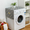 Kitchen Refrigerator Dust Proof Cover Eco-Friendly Polyester Cotton Multifunction Storage Organizer Hanging Fridge Cover