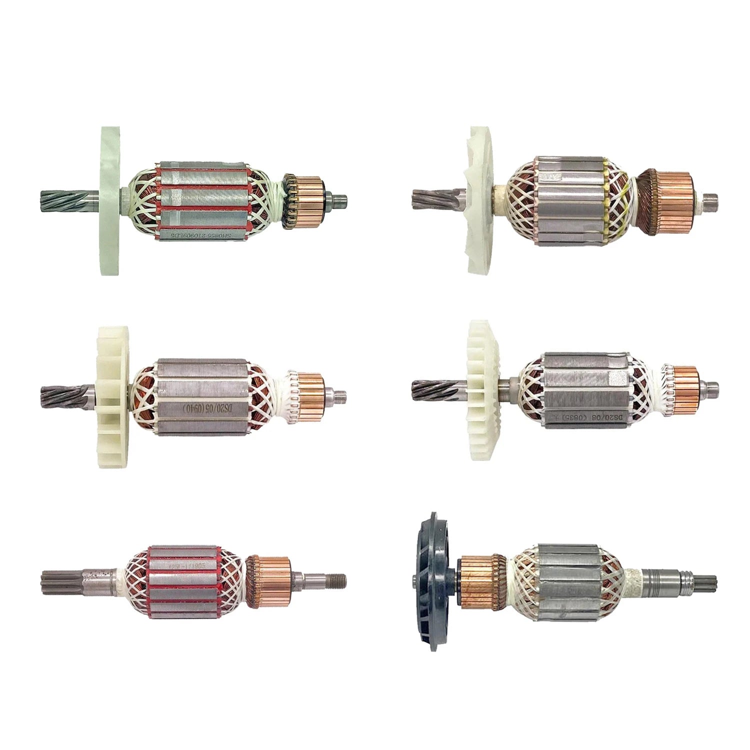 AC 220-240V Armature Rotor Motor for Makitas Dewalts Angle Grinder Top Quality Armature for Power Tools