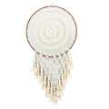 Nordic Style 40CM Diameter Dream Catcher Handmade Macrame with Organic Cotton Rope Home Decor Novelty Gift