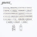 25pcs/set Mixed Antique Sliver Plated Message Letter Charm DIY Metal Charms for Jewelry Making S231