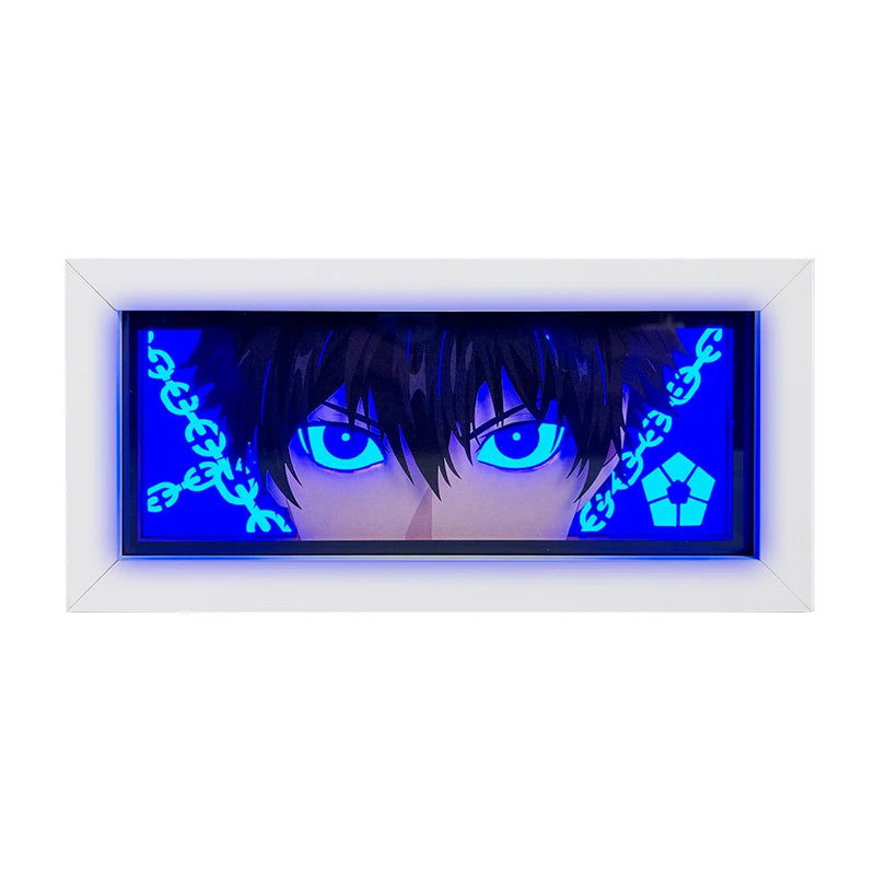 Japanese Manga Series Anime Action Figures Anime LED Light Box Nightlight 3D Lamps Home Decor Luxury Custom Gift Items