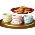 DIY Handmade Concrete Cement Terrazzo Eco-Friendly Food Grade Silicone Molds for Snowman Tea Light Candle Holder