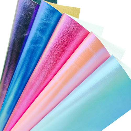 0.7mm Colorful Sheep Pattern Faux Leather Synthetic Leather Fabric for Diy Making Sofa Bags Crafts