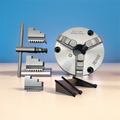 Precision Lathe Chuck 125mm With Front 3 Hole Mount SANOU Brand 3 Jaw Self-centering Chuck K11-125F for Mini Lathe