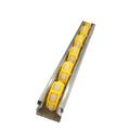 Industrial Flow Rail Steel Roller Track Placon ABS Plastic Wheels 1000mm AL-2048A for Transportation Sliding System and so on