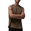 New American Quick-drying 190gsm Cotton Tank Tops Basketball Sports Style Waistcoat Men's Vest Sleeveless Unisex T-shirt