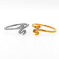 New Punk Jewelry Trendy Open Ring Accessories Waterproof Stainless Steel Ring Personalized Geometric Snake Ring Gifts for Women