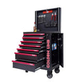 Goldenline 7-Drawer Multi-Functional Iron Durable ISO CE Certified OEM Garage Roller Tool Cabinet Bluetooth Speaker Storage Cart