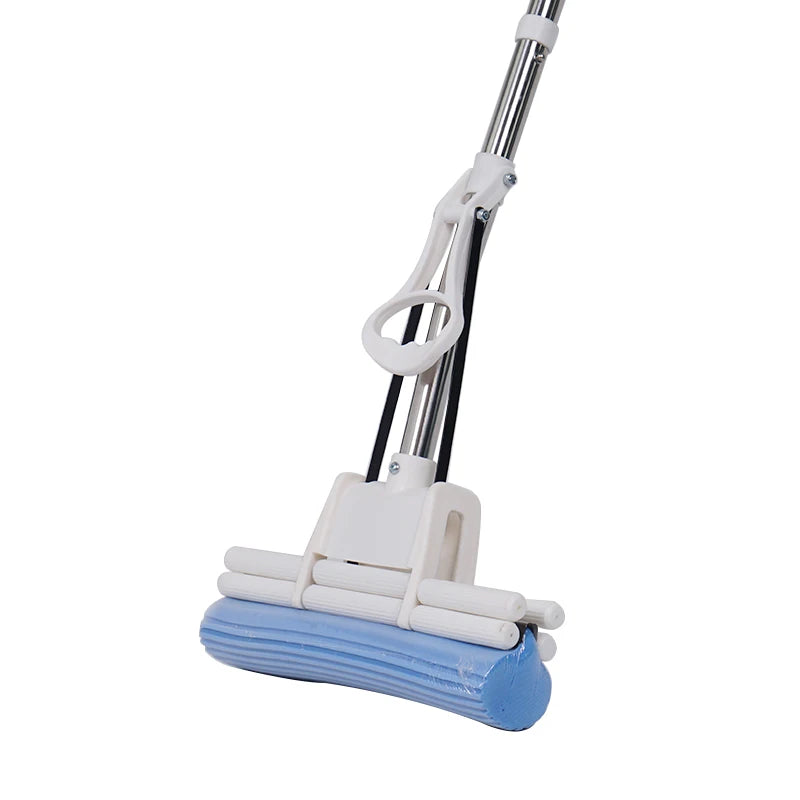 Wholesale Pva Floor Mop Self Clean Lazy Mop Squeeze Hands Free Folding Pva Mop with Roller