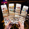 Fancy Star Pearl Hair Pin Starfish Clip Hair Bow Accessories Set