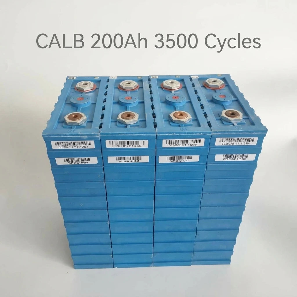 Flame Retardant Plastic Shell 3.2V 3500 Cycles 200Ah LiFePO4 Battery Cell with Cooling Slots for Home Energy Storage System HESS