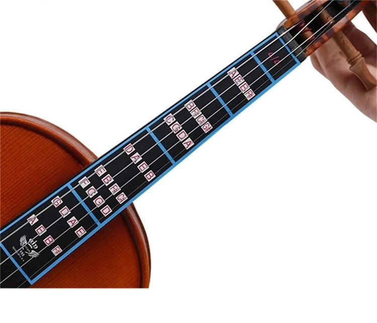 Fingerboard Sticker Violin Tone Position Stickers Finger Position Violin Stickers Practice