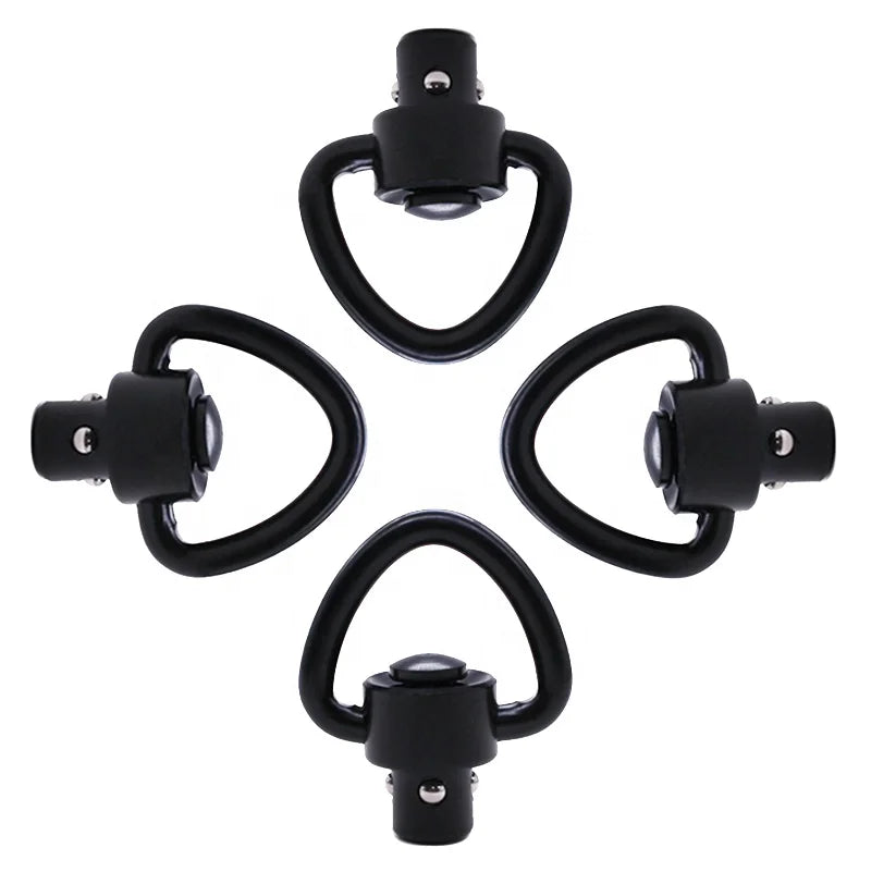Tactical Push Button QD Sling Swivel Stainless Steel Hunting Accessories