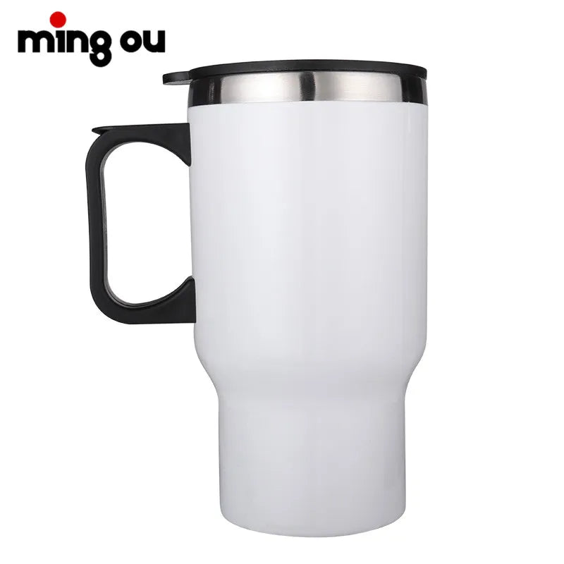 New Arrival 500ml Stainless Steel Sublimation Car Mug Tumbler Travel Cup with Direct Drinking Feature Unisex