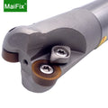 Maifix RP Carbide Inserts Clamped Alloy End Mill Arbor Milling Cutting Machining Round Nose Milling Cutter