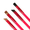 Wholesale Square-Shaped Single Flat Synthetic Hair Eyebrow Concealer Makeup Brush Set Square Packaged Bag Used for Eyebrow