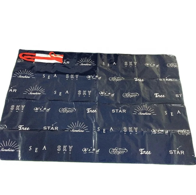 Waterproof PP Woven Plastic Beach Picnic Mat Machine Made Washable Outdoor Camping Folding Travel Mat