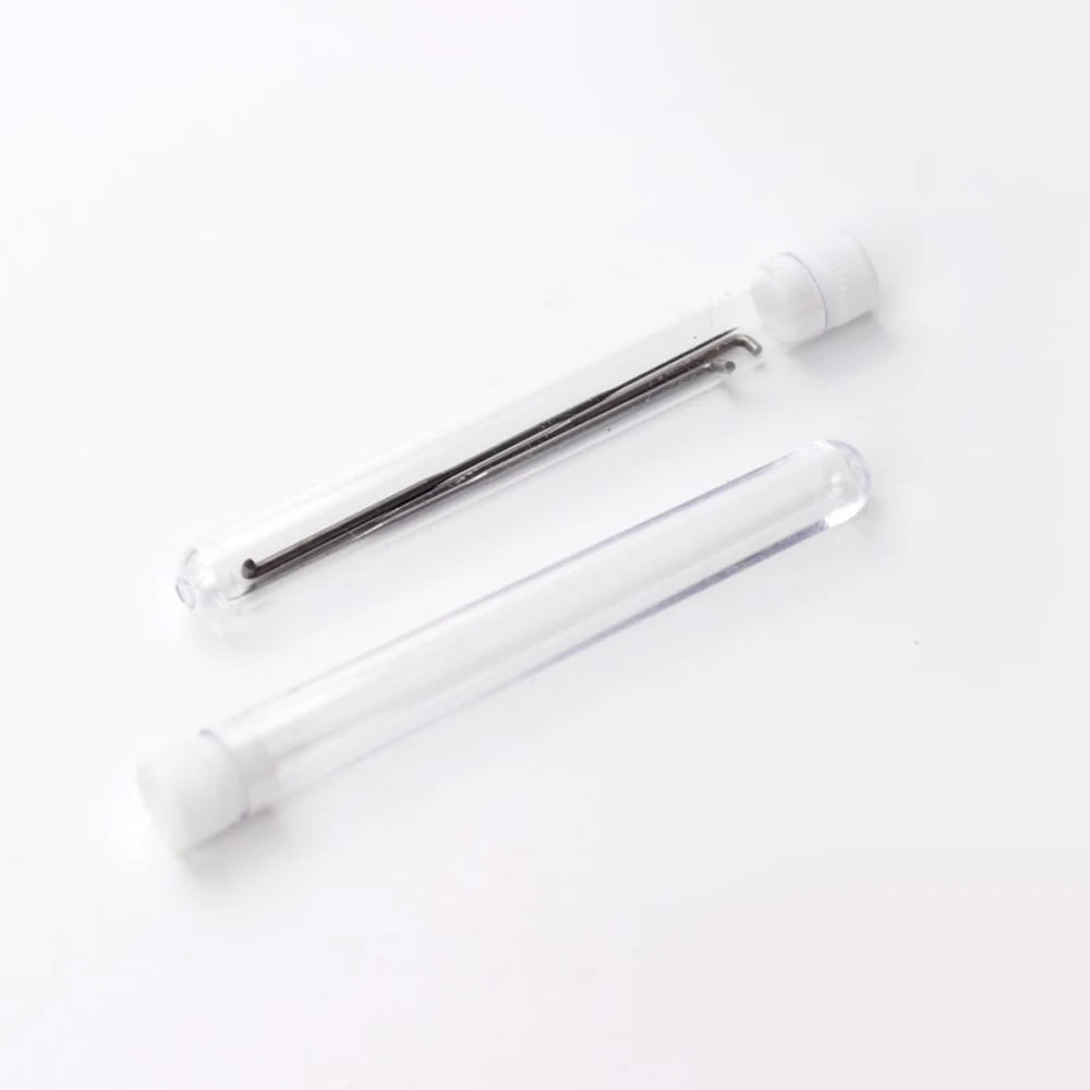 Polyester Plastic Needle Bottle Tube Lightweight Animal Style Protective Case Felting Needles Wool Felted Craft Tools